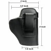 Kosibate IWB CONCEALED CARRY Leather Gun Holster for WALTHER PPK