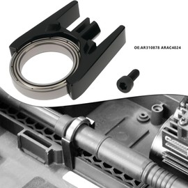 Briny River RC Center Drive Shaft High Speed Support Compatible with 1-10 ARRMA 3s BLX & Mega550 OE AR310878 Aluminium Alloy RC Center Drive Shaft Black