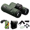 10x42EDII Compact Binoculars for Adults – High-Powered BAK4 Prisms, Diamond