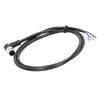 M12 Connector Cable 4 Pin Shielded Right Angle Waterproof Aviation