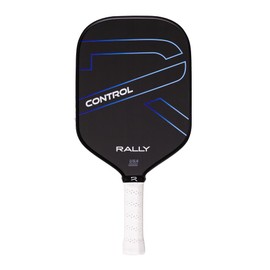 Rally Control Raw Carbon Pickleball Paddle – Polypropylene Core for Control & Power, 8 oz Lightweight Design, Wide Raw Carbon Fiber Textured Surface for Spin, USAPA Approved