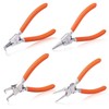 SPEEDWOX 4 Pcs Snap Ring Pliers Set, 6-Inch Internal External