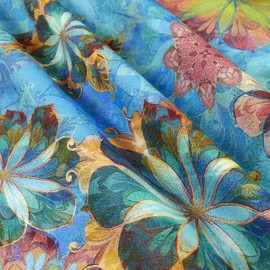 Robert Kaufman Kaufman Venice Large Flowers Fabric, Multi
