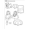 Simplicity 1083 Children's Toy Dog Stuffed Animal and Accessories Sewing