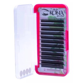 Kona Lashes Blister Pestañas Kona Lashes Yy Para Aplicación Volumen
