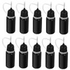 Ciieeo 10pcs Needle Tip Squeeze Bottles Glue Oil Applicator Bottles