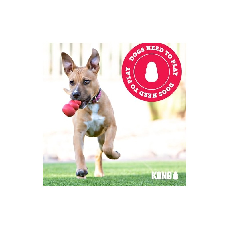 Kong Squeakair Balls, Color Amarillo, Mediano, Paquete de 6 Piezas