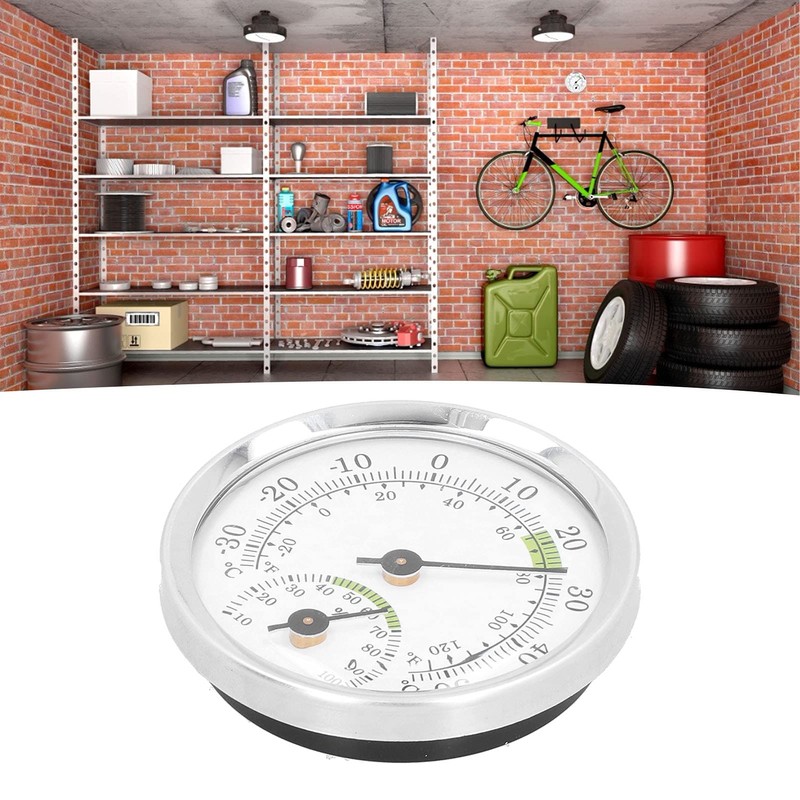 QANYEGN Mini Hygrometer Thermometer, Mini Analog Thermometer, Thermometer Hygrometer for