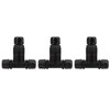 Uds Ip68 3 Vías en Forma de T Conector Ip68