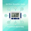 TabTime Pill Reminder with 8 Alarms per Day, Pill Tracker,