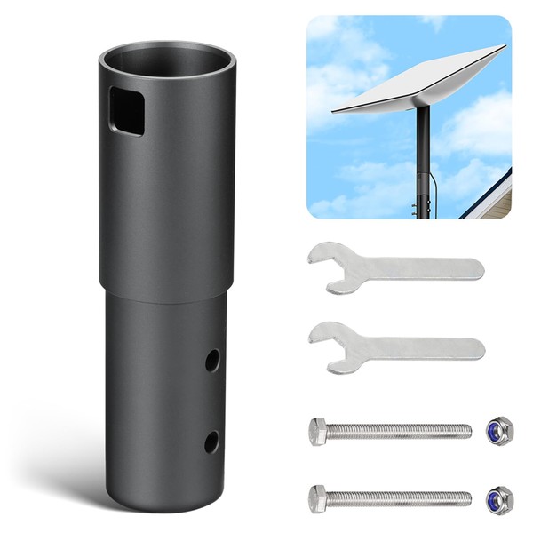 ELFCULB Starlink Rod Bracket, Starlink Tube Adapter Aluminum Alloy Mounting