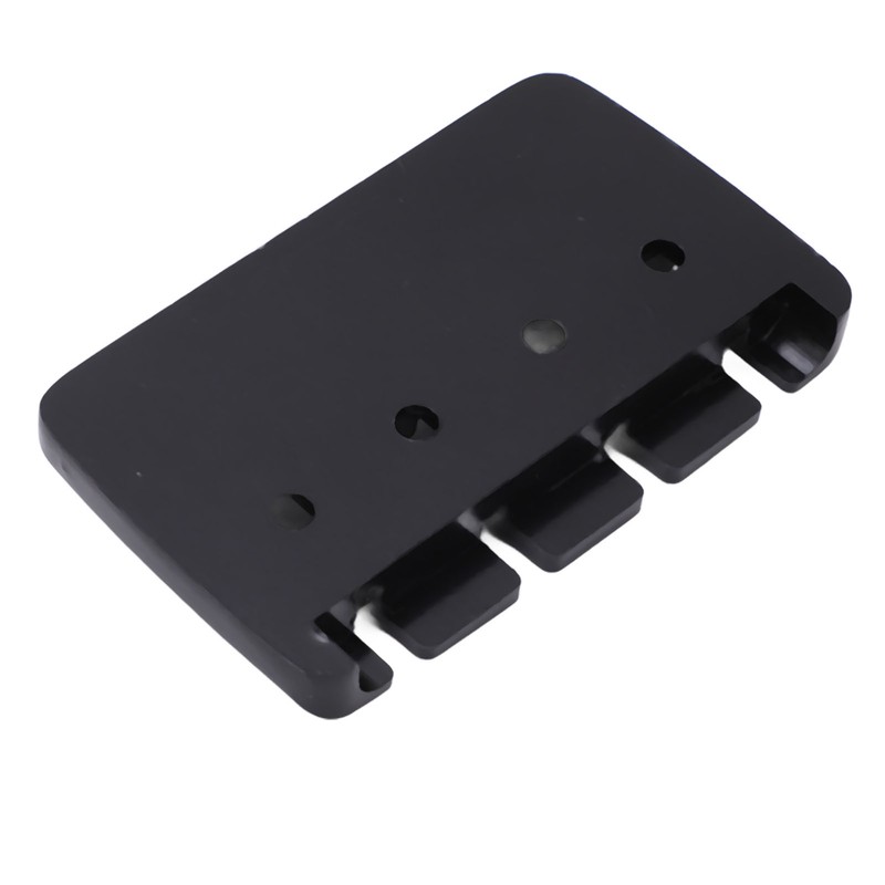 Guitar Bridge 4 String Metal Tailpiece Instrument Accessory Set Kit