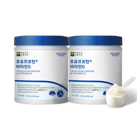 Apple Tree Pharmacist Kim's Colostrum Protein + Vitamin D 390g 2 Containers / 애플트리김약사네 초유 프로틴+비타민D 390g 2통