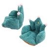 Office Chair Cushion Semi Enclosed Crown Shape Polyester Fiber Seat