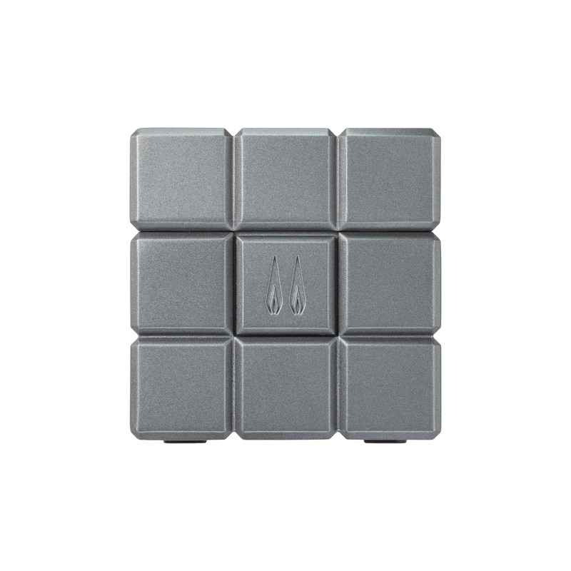 Colibri Heritage Cube Desk Lighter - Charcoal