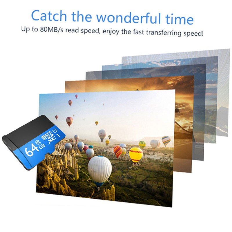 Netac P500 Class 10 64G SDXC TF Flash Memory Card