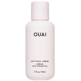 OUAI Anti Frizz Cream Travel Size - Moisturizing Hair Cream with Frizz Control & Heat Protection - Provides Hydration with Jackfruit & Beetroot Extract - Paraben, Phthalate & Sulfate Free