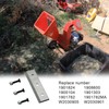 Delixike 1901825 Compatible with Troy-Bilt Chipper/Shredders Blade
