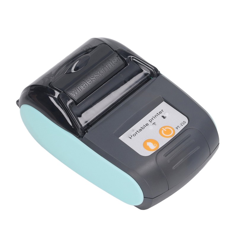 Bluetooth Thermal Printer 58mm Label Printer Pocket Printer 100‑240V for