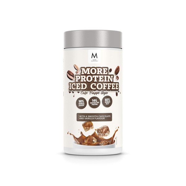 MORE NUTRITION Protein Iced Coffee, 500 g, Café Frappé Style