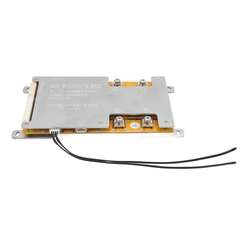Lithium Battery Protection Board 24S 72V 120A Active Balance PCB