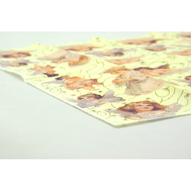Angel S200127 Paper Napkin Handkerchief (S), Bulk Purchase Set, 20