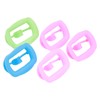 5pcs Silicone Cheek Retractor Soft Mouth Opener Reusable Intraoral Lip