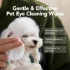 SmileDenX Dog Eye Wipes Hypoallergenic Pet Eye Cleaner Wipes, Soothing