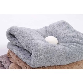 Microfiber Bath Towels, Set of 3, Volume, Fluffy, Absorbent, 23.6 x 47.2 inches (60 x 120 cm) (3 Color Set)