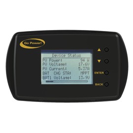 Go Power! 82959 GP-RVC-R Bluetooth Enabled MPPT Remote