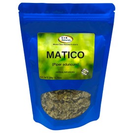 CIK Naturals Matico Herbal Infusion Tea-Piper aduncum Zip lock bag Value size (50g)