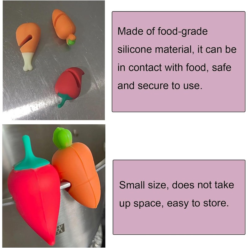 Silicone Anti-Overflow Pot Lid Holder - Heat Resistant Spill Stopper