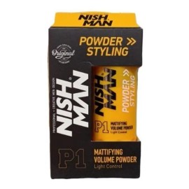 Cera en Polvo Nishman Volumen y Textura Profesional | Efecto Mate Instantáneo 20g