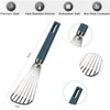 Fish Spatula Slotted Fish Turner Spatula Metal Flipper Spatulas for