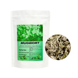 Natural Mugwort Leaf Tea,4.0oz/114g,Mugwort Herb Dried,100% Pure,Helps Sleep And Digestion.
