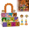 KIROGILY Altar de Muertos Armable de 3 Niveles, 11 AccesoriosIdeal