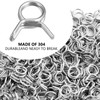 Klfte 1/4" Irrigation Hose Clamp, Leak-Proof, Easy to Install, Solution