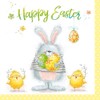 Anniversary House Tiflair Luxury Spring Napkins, Happy Easter Design, Thick