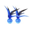 BeeSpring Cat Balls Interactive Cat Toy Feather Balls with Loud