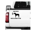siviwonder Cane Corso Noise Alarm System Car Sticker Dog Foil