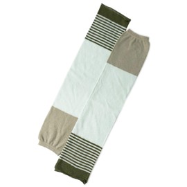 Vita Natur: Summer UV Women's Sun Protection [Made in Japan with Cotton Linen Material] Stylish Women UV Protection Arm Cover UV Gloves Sun Protection Long (8 Patterns in Total), green