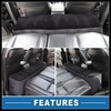 Hihaha Car Air Inflation Mattress Rear Seat Air Travel Bed