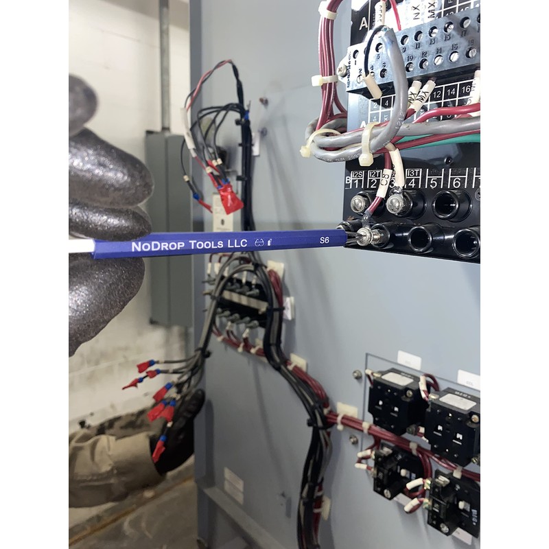 NoDrop Tools Screw Holding Screwdriver Set (4pc Slotted & Phillips