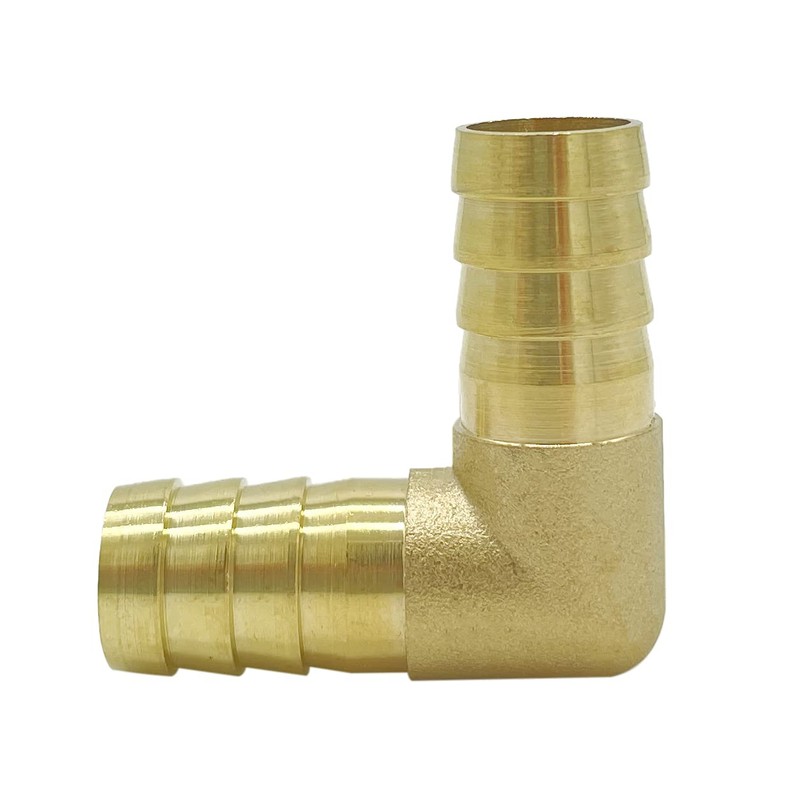 Metaland Brass 3/4" Hose Barb Elbow 90 Degree L Right
