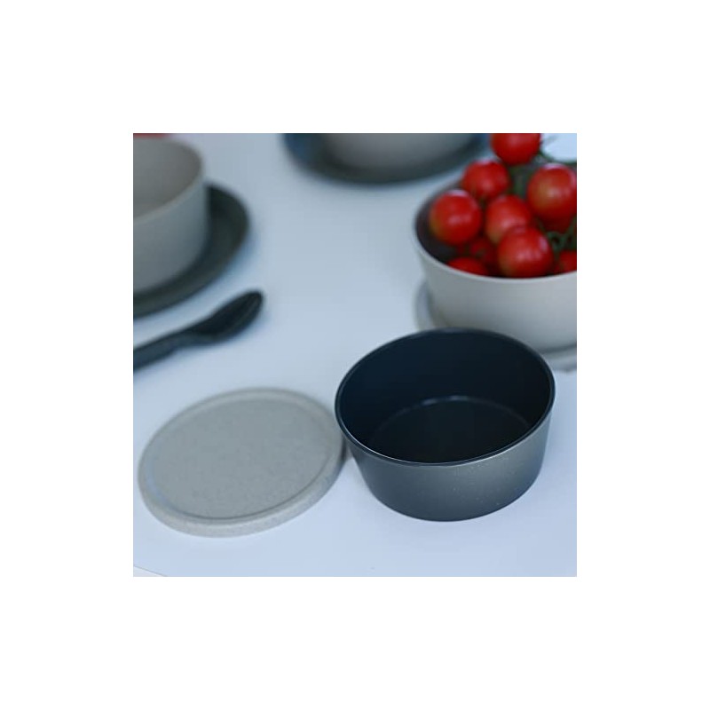 Connect Bowl 0.4 Bowl 400 ml with Lid Natural Ash