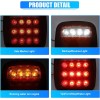 Unbranded 4x 7" Inch LED Headlights + Tail Lights Combo