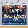 Happy New Year Backdrop 10x8ft New Years Decorations