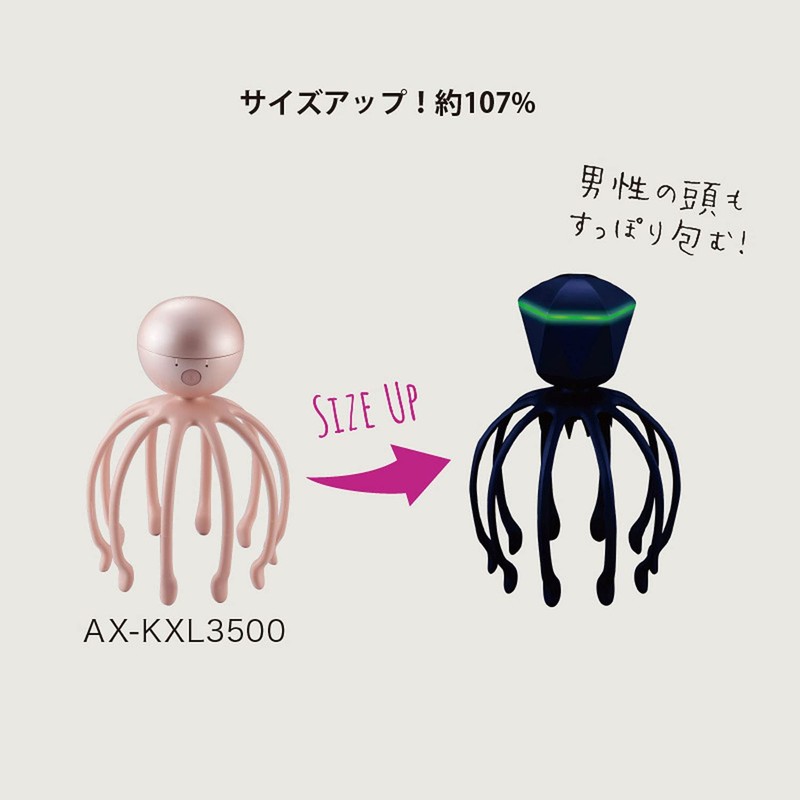 Atex Lourdes AX-KXL3510pk Sonic Head Spa Eililang 2 Scalp, Pink