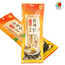 Ingredients for Samgyetang