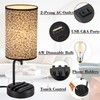 Dreamholder Touch Control USB Table Lamp, Upgraded 3-Way Dimmable Nightstand